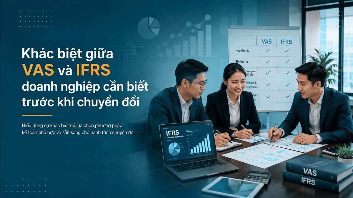 Key differences between VAS and IFRS businesses should know